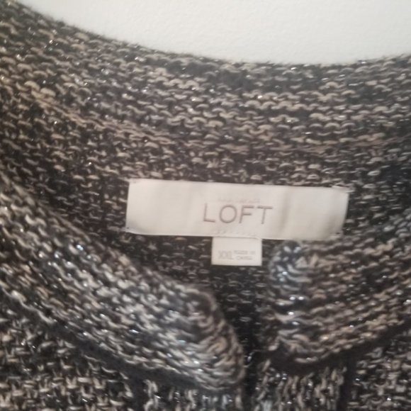 Ann Taylor Loft Boucle Sweater / Blazer - Picture 3 of 4